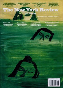 New York Review Of Books Magazine Issue 25/06/2026 