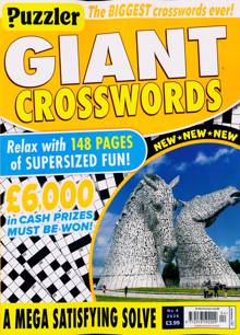 Puzzler Giant Crosswords Magazine Issue NO 4