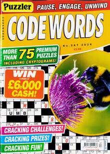 Puzzler Codewords Magazine NO 367 Order Online
