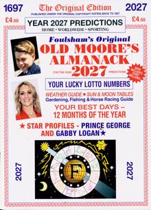 Old Moores Almanack Magazine 2027 1 Order Online