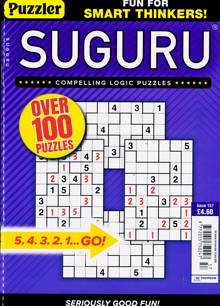 Puzzler Suguru Magazine Issue NO 157