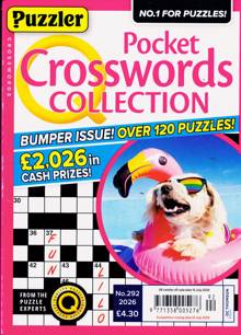 Puzzler Q Pock Crosswords Magazine Issue NO 292
