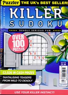 Puzzler Killer Sudoku Magazine Issue NO 252