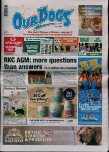 Our Dogs Magazine 26/06/2026 Order Online