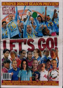 Womens Football News Magazine SEP 26 Order Online