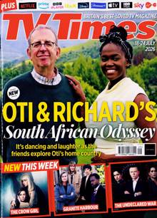 Tv Times England Magazine Issue 18/07/2026