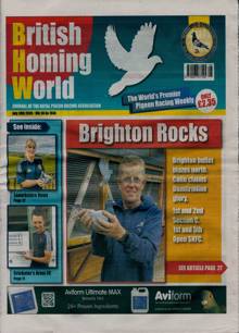 British Homing World Magazine Issue NO 7844