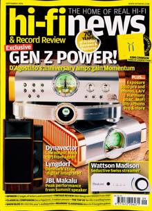 Hi-Fi News Magazine Issue SEP 26