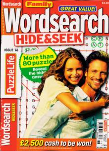 Family Wordsearch Hide Seek Magazine Issue NO 76