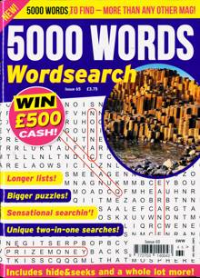 5000 Words Magazine Issue NO 65 