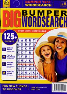 Bumper Big Wordsearch Magazine Issue NO 297