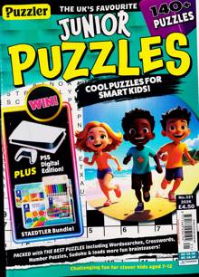 Puzzler Junior Puzzles Magazine Issue NO 321