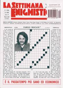 La Settimana Enigmistica Magazine NO 4920 Order Online
