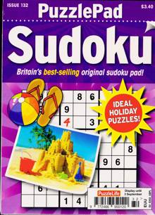 Puzzlelife Ppad Sudoku Magazine Issue NO 132