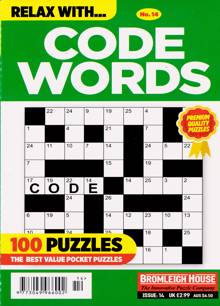 Relax with Codewords Magazine Issue NO 14 