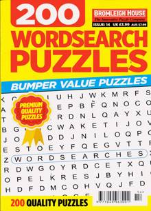 200 Wordsearch Puzzles Magazine Issue NO 14 
