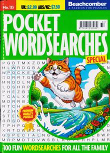 Pocket Wordsearch Special Magazine Issue NO 133