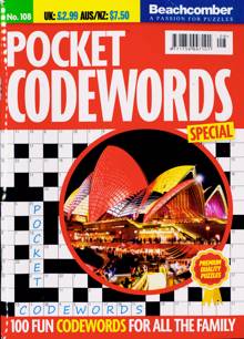 Pocket Codewords Special Magazine Issue NO 108