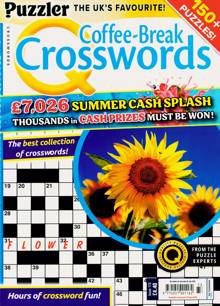 Puzzler Q Coffee Break Crossw Magazine Issue NO 173