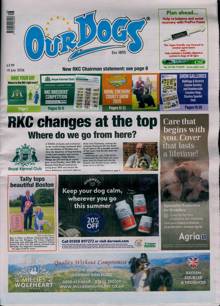 Our Dogs Magazine 10/07/2026 Order Online