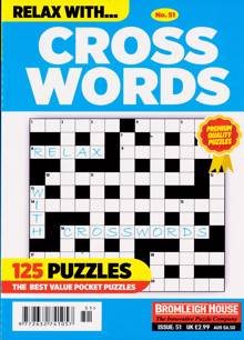Relax with Crosswords Magazine NO 51 Order Online