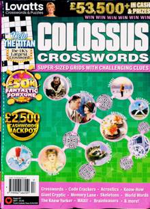 Lovatts Colossus Crossword Magazine NO 417 Order Online