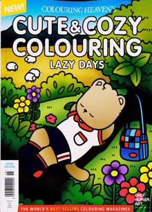 Colouring Heaven Cute Cozy Magazine Issue LAZY DAYS