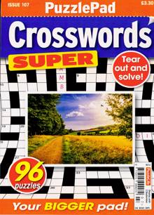 Puzzlelife Crossword Super Magazine Issue NO 107