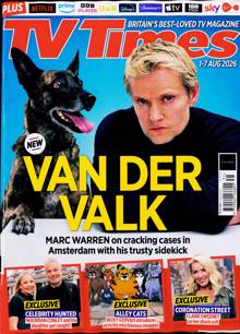 Tv Times England Magazine Issue 01/08/2026 