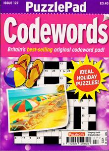 Puzzlelife Ppad Codewords Magazine Issue NO 127