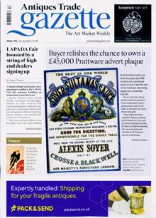 Antique Trades Gazette Magazine 25/07/2026 Order Online