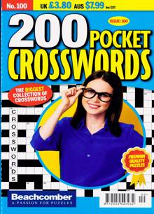 200 Pocket Crosswords Magazine NO 100 Order Online