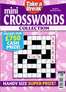 Tab Mini Crossword Coll Magazine Issue NO 8