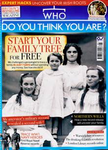 Who Do You Think You Are Magazine AUG 26 Order Online
