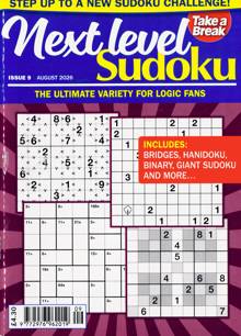 Tab Next Level Sudoku Magazine Issue NO 9