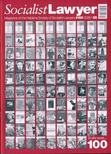 Socialist Lawyer Magazine Issue NO100 