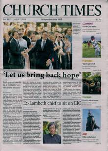 Church Times Magazine 24/07/2026 Order Online