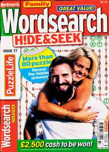Family Wordsearch Hide Seek Magazine NO 77 Order Online