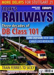 Todays Railways Europe Magazine Issue AUG 26