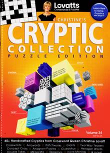Cryptic Crossword Collect Magazine Issue NO 34 