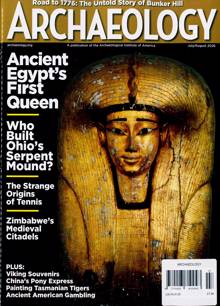 Archaeology Magazine JUL-AUG Order Online
