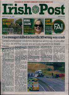 Irish Post Magazine Issue 22/08/2026