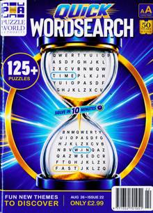 Quick Wordsearch Magazine Issue NO 22