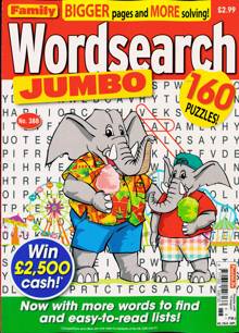 Family Wordsearch Jumbo Magazine NO 388 Order Online