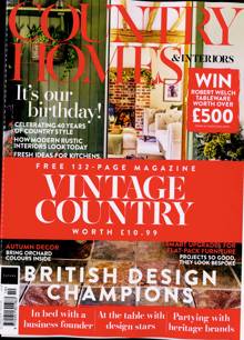 Country Homes & Interiors Magazine  Order Online