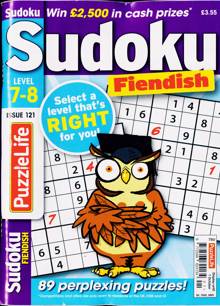Puzzlelife Sudoku L7&8 Magazine NO 121 Order Online