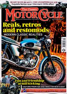 Classic Motorcycle Monthly Magazine Issue SEP 26