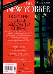 New Yorker Magazine 10/08/2026 Order Online