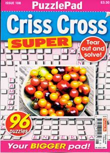 Puzzlelife Criss Cross Super Magazine NO 108 Order Online