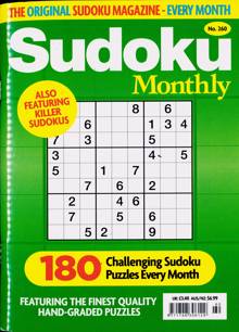 Sudoku Monthly Magazine Issue NO 260 